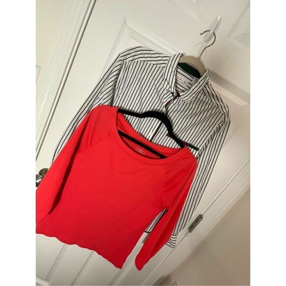 Talbots women’s bundle lot blouse button down medium - Picture 1 of 12